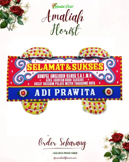 Papan Bunga Ucapan Selamat Tiban Baru