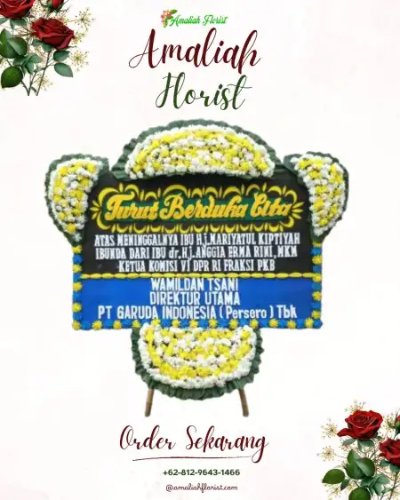 Papan Bunga Duka Tiban Baru